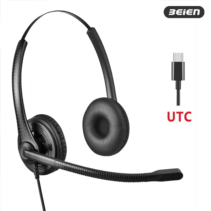 Noise Cancelling USB-C On-Ear Headphone With Mic factory